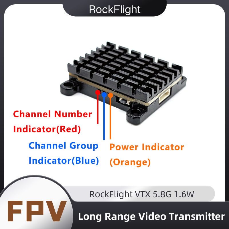 RockFlight TX663 VTX 5.8G 48CH - Drone Racing Frame recensie en prijs