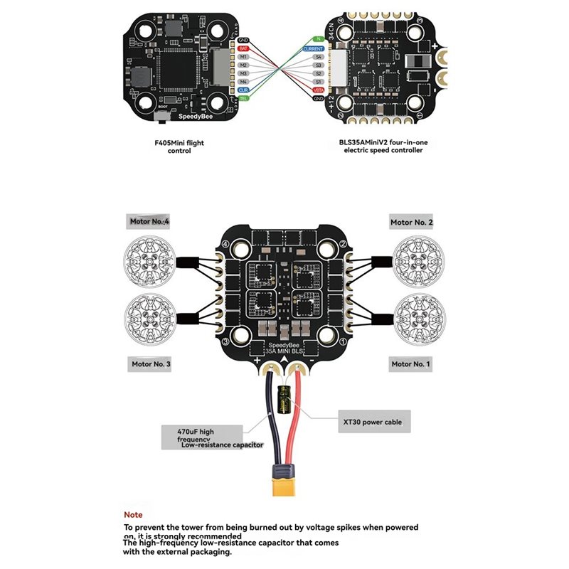 B92B voor SpeedyBee F405 Mini  - Drone Racing Esc recensie en prijs