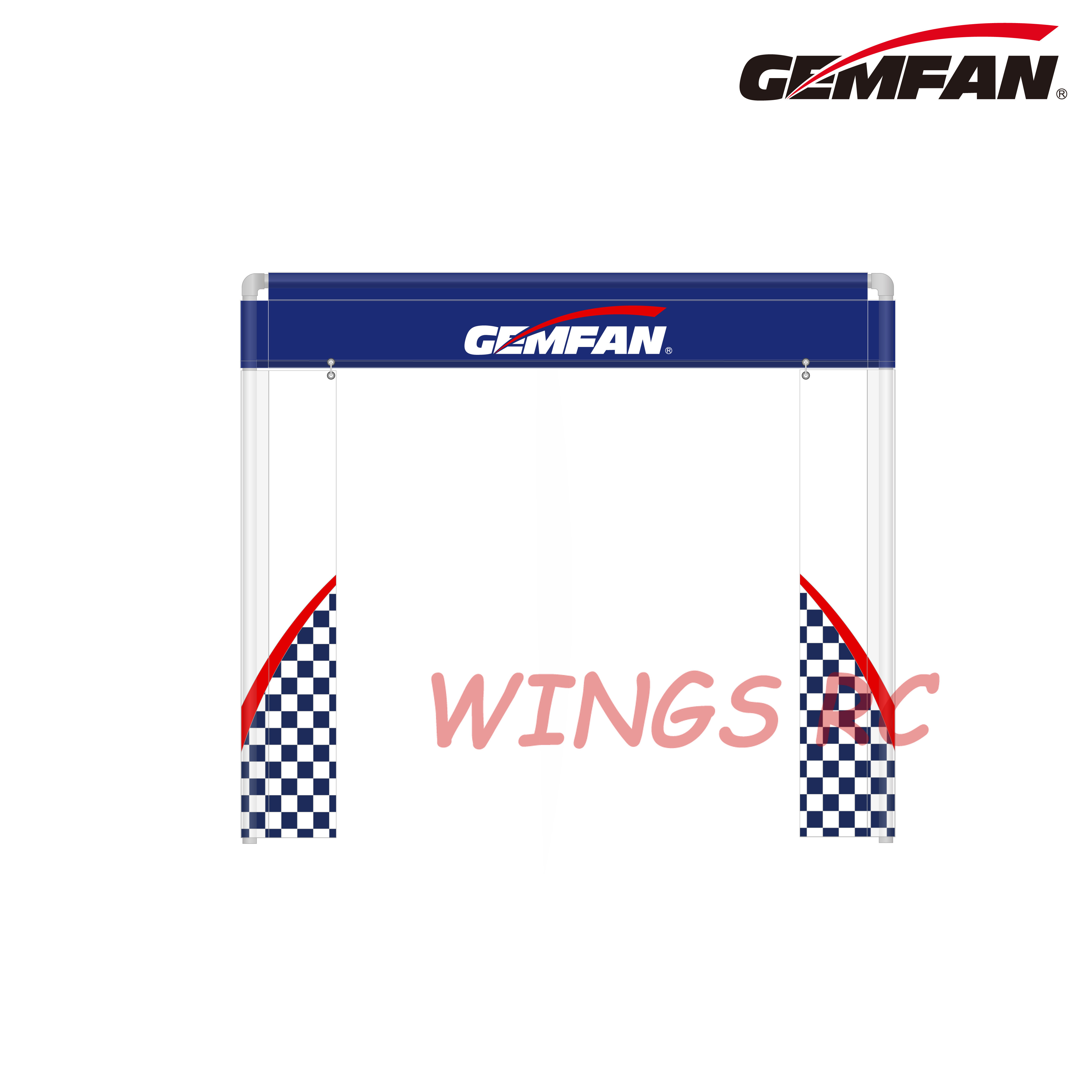 Gemfan 213*183CM FPV Race Gate - Drone Racing Gate recensie en prijs