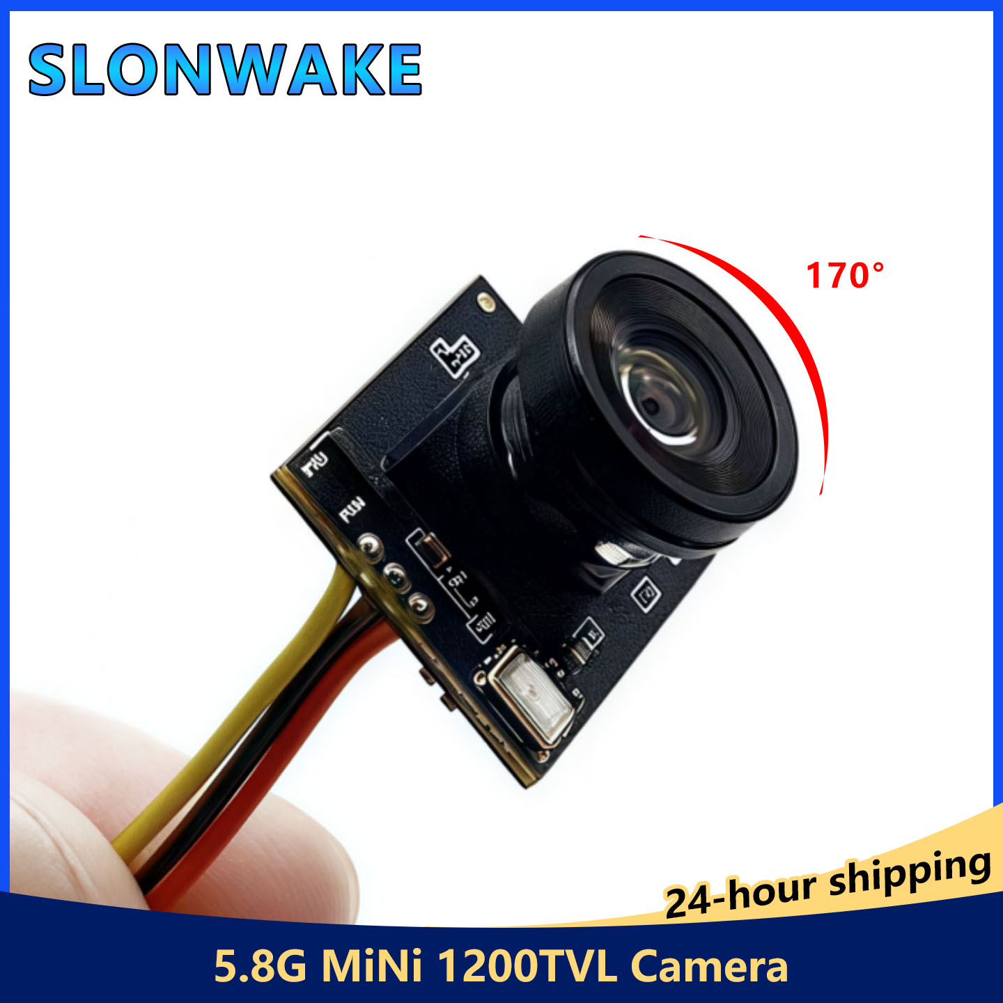 SLONWAKE Ultra Mini 5.8G FPV-c - Drone Racing Camera recensie en prijs